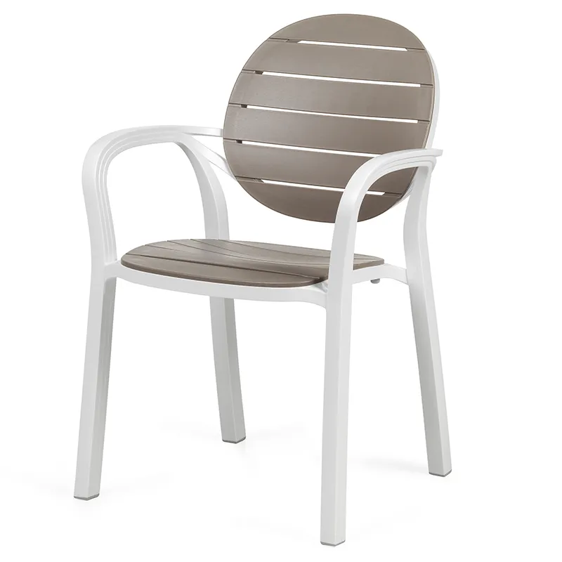 Palma armchair White - Tortora
