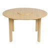 Comfort Circle Dining table with extension 132-202x132 Oak