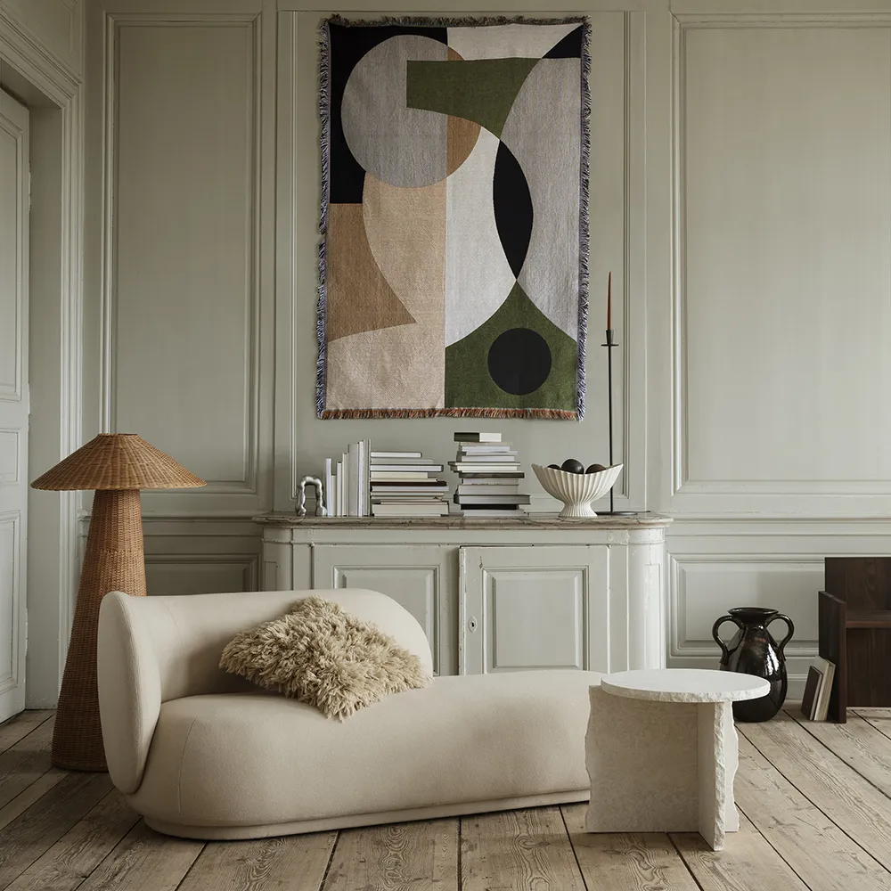 Mineral Sculptural Table - Bianco Curia