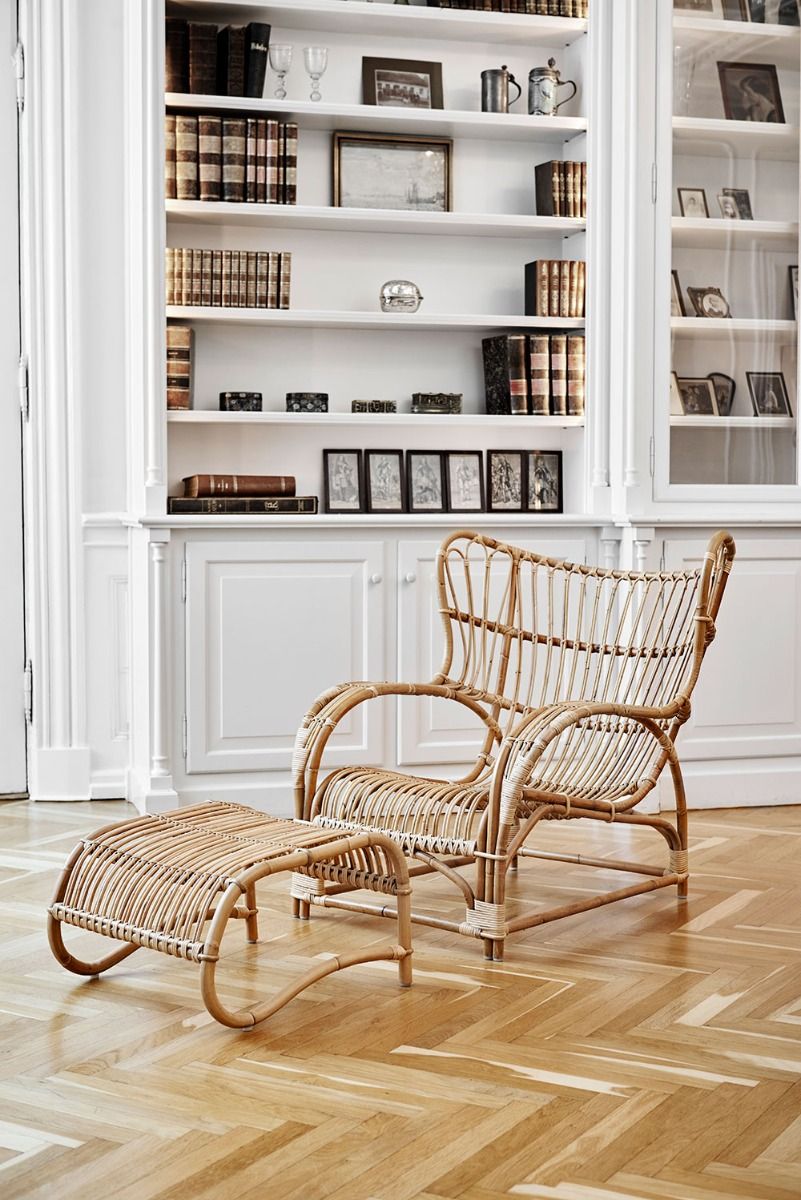 Teddy Rattan Armchair Natural