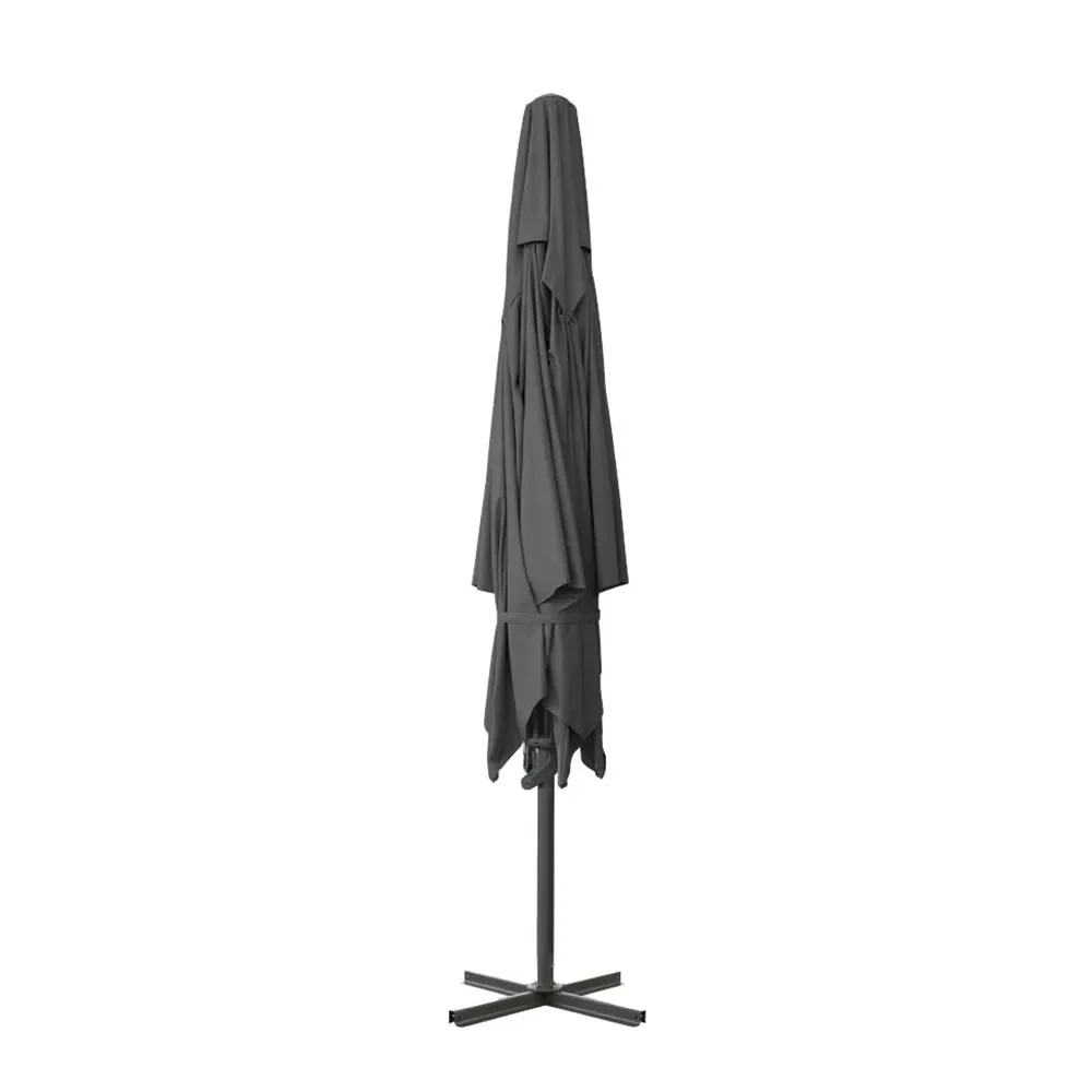 Mozzo parasol 400x400 cm Grey/Anthracite