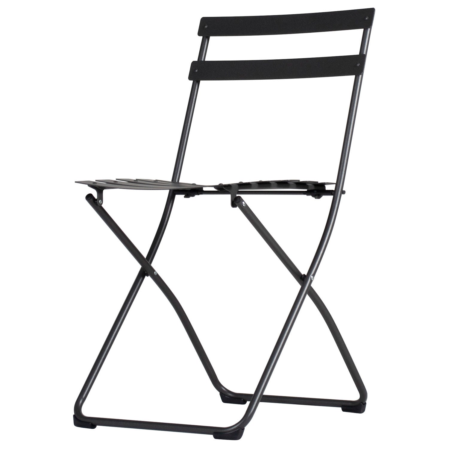 Spring chair anthracite steel