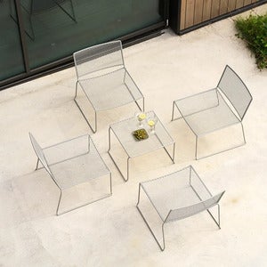 Haru lounge coffee table 54x54 cm Slate Grey