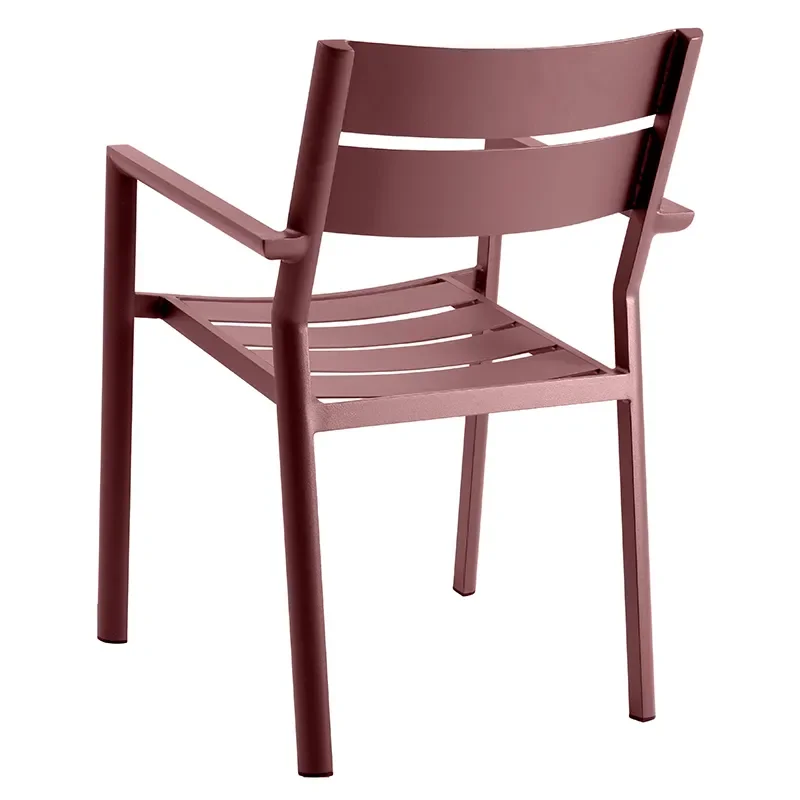 Delia armchair  Zin red