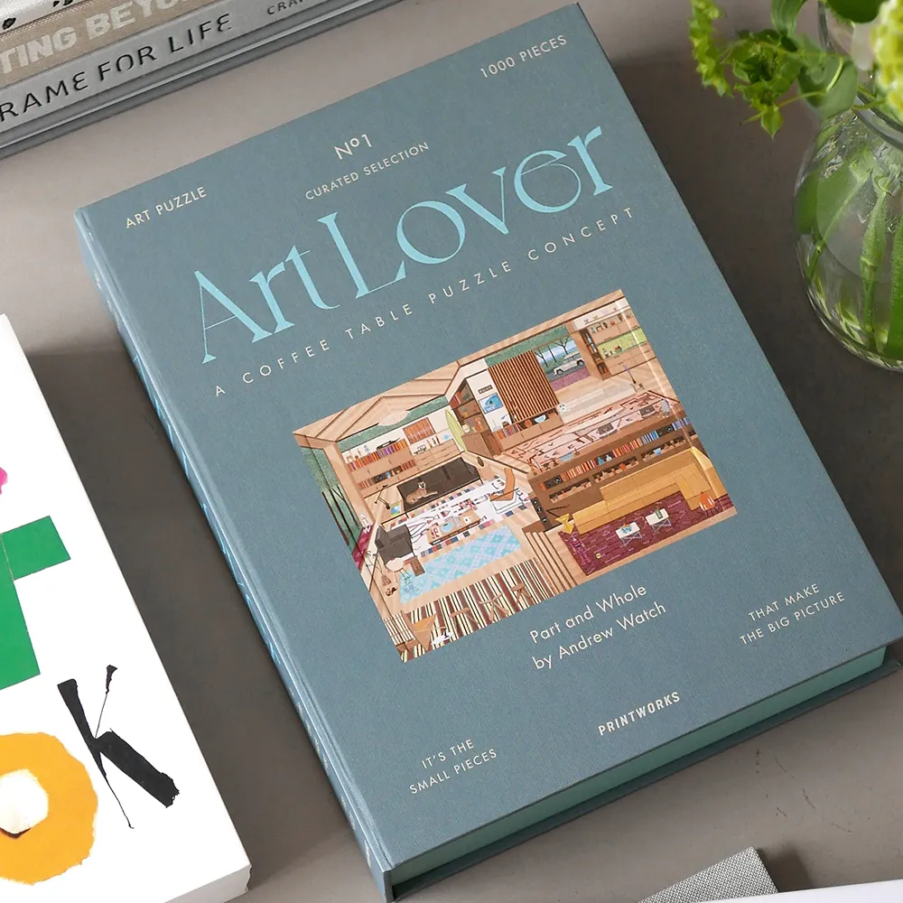 Art Lover Book Puzzle - Part and Whole, 1000 pcs