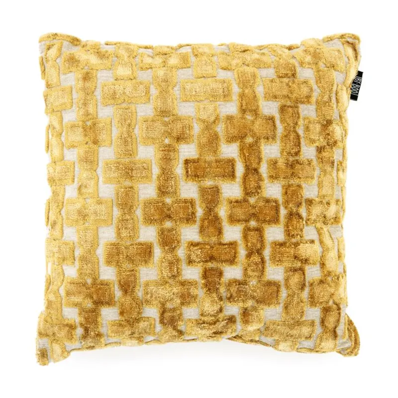 Stunda - mustard 45x45 cm