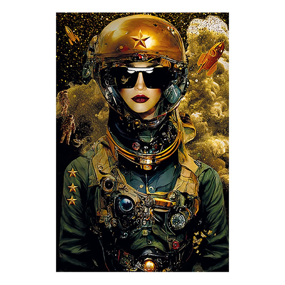 TIME TRAVELER photo board - 100x150, Aluminium