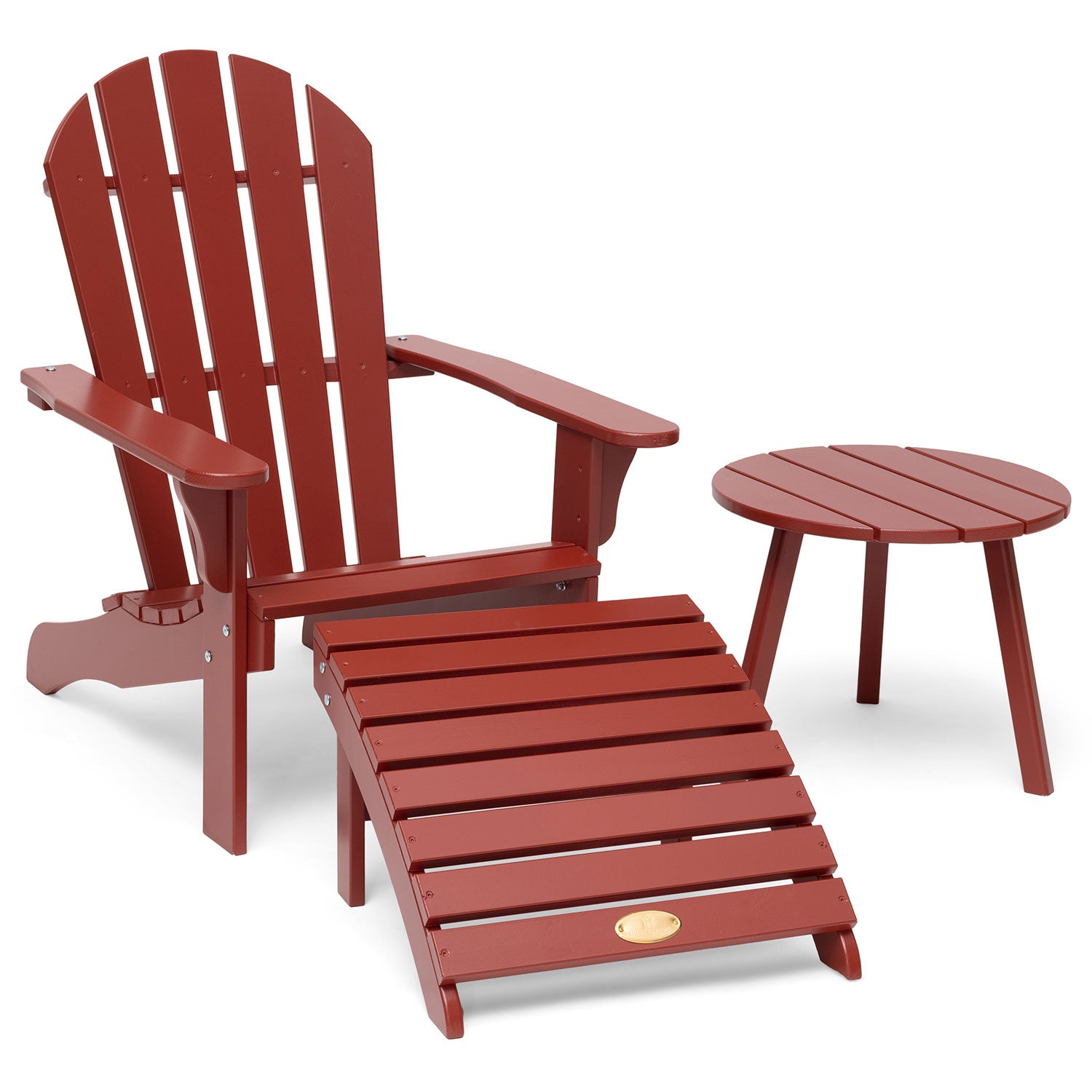 Tennessee side table oxide red pine 