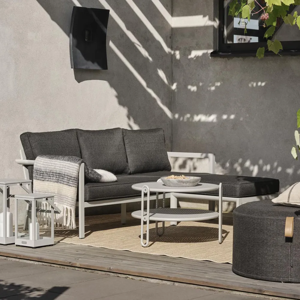 Blixt coffee table 85 cm Light Grey