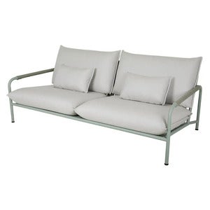 Lerberget 2.5-seater sofa green / ash