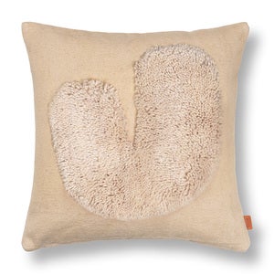 Lay Cushion 50x50 Sand/Off-white