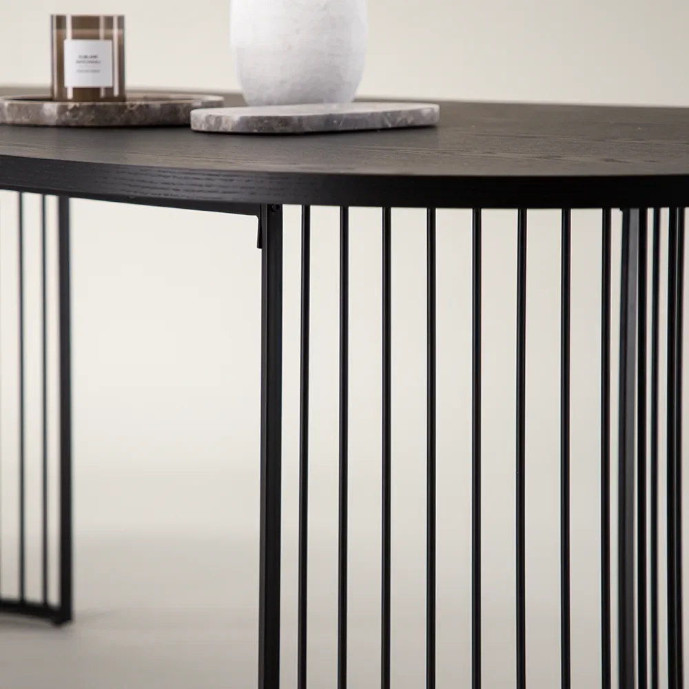 Hamneskär dining table 110x220 cm Black