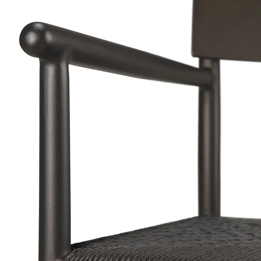 Elin armchair dark bronze