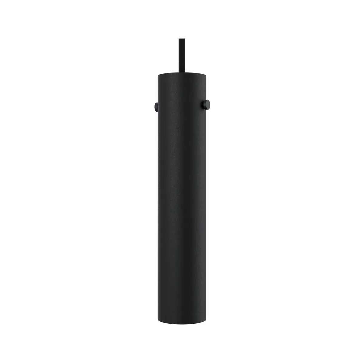 Tyson ceiling pendant Ø6xH30 cm metal textured black
