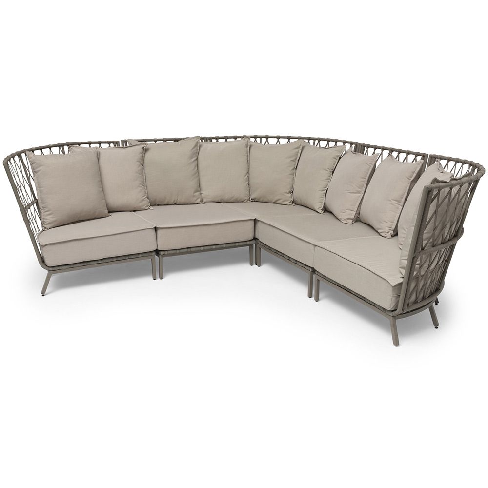 Jet Set Corner Sofa With Cushions 