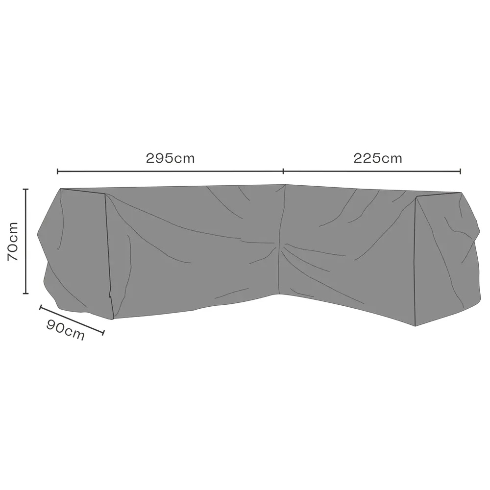 Furniture cover Corner sofa 225/295x70 cm Premium