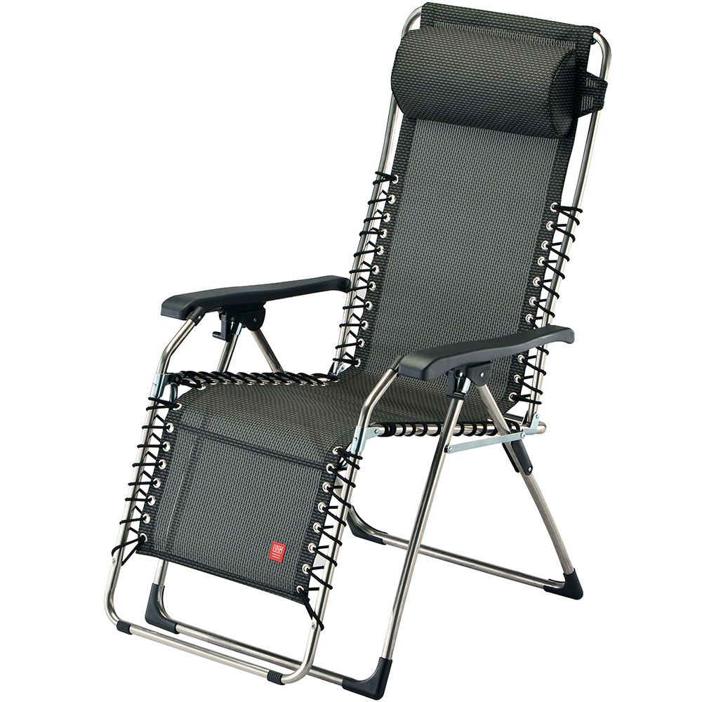 Movida baden-baden chair black aluminium/textile