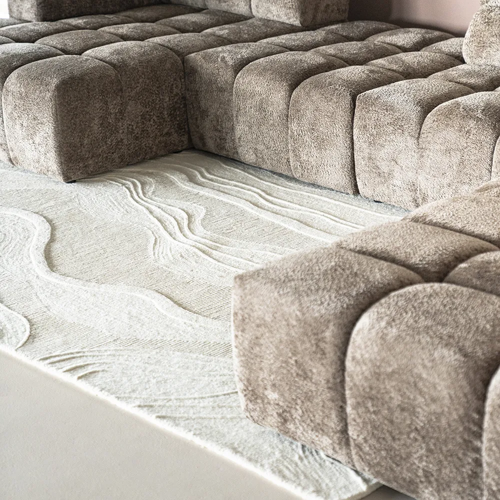 Rug Soil 160x230 cm Off-White