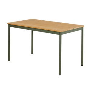 Nox Bistro dining table 70x125 cm Bambu/Nordic Green