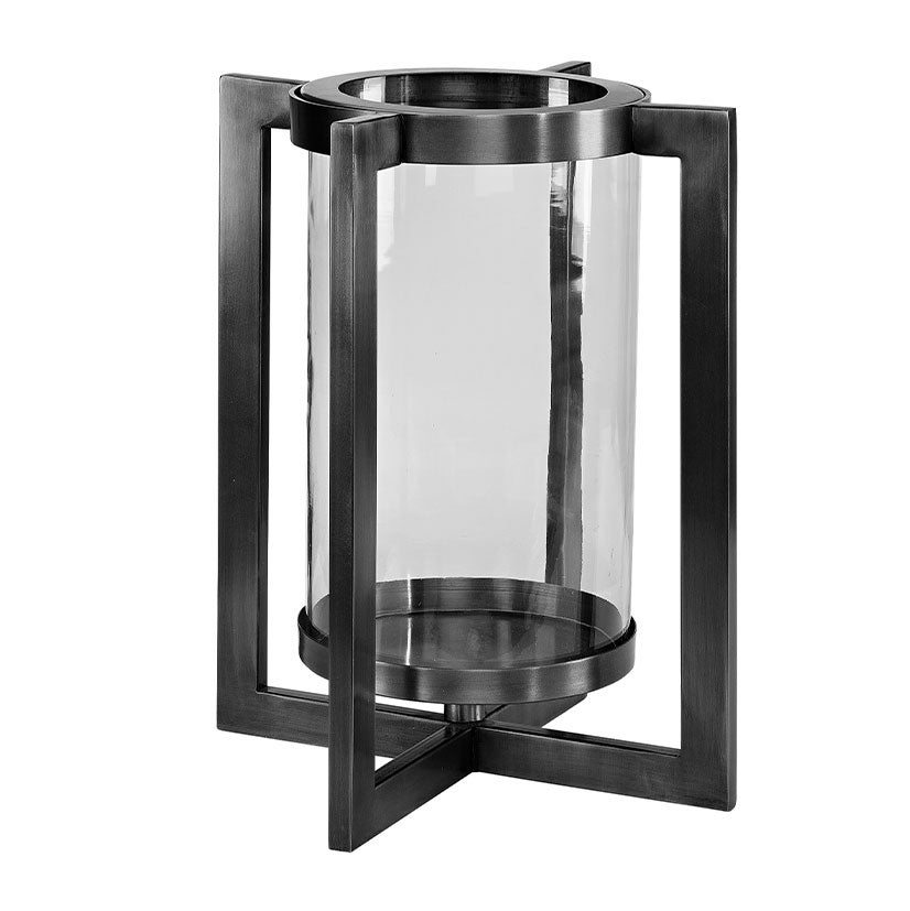Verano Candle Lantern Large Black