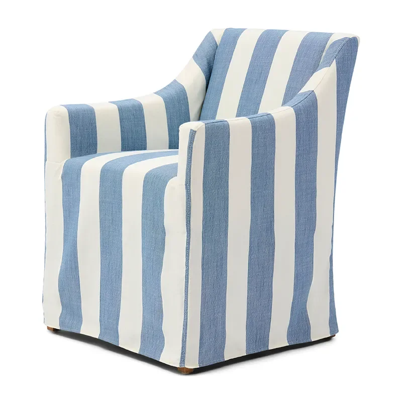Firenze dining chair CVR fren BlueStripe