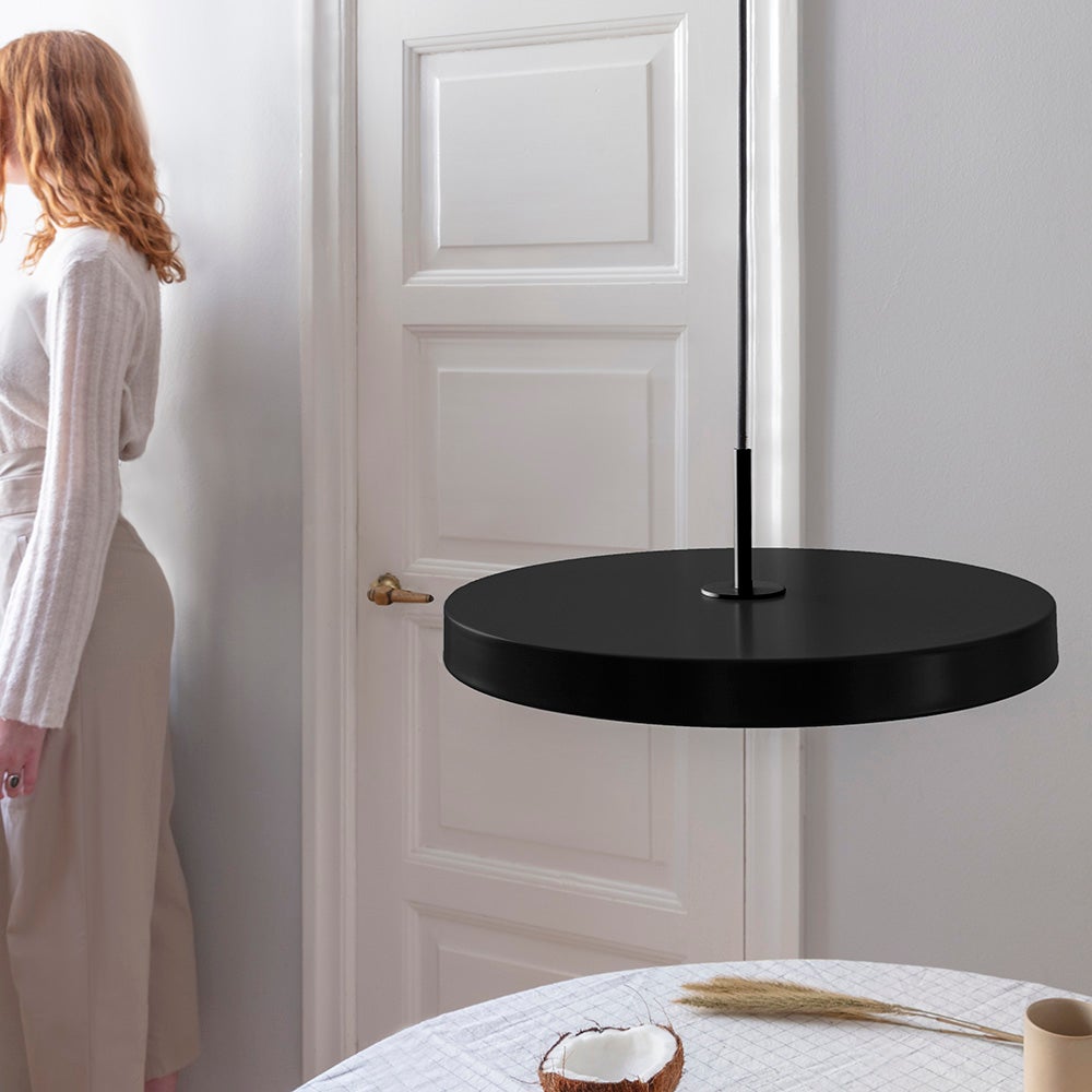 Asteria Pendant lamp Medium Ø43 cm Black