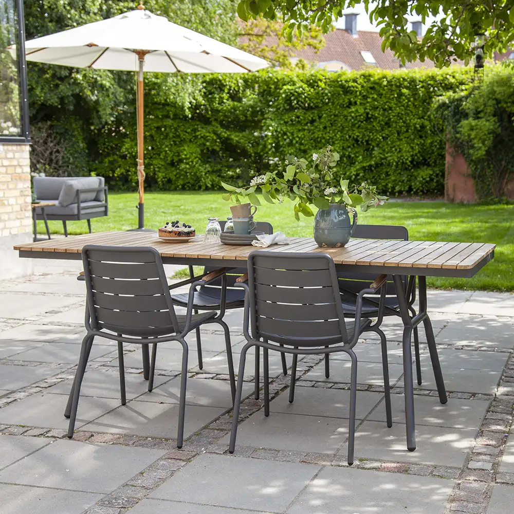 Parc dining table 197x88 cm teak