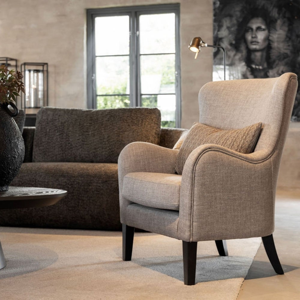 Sasha fabric armchair-Sway liver