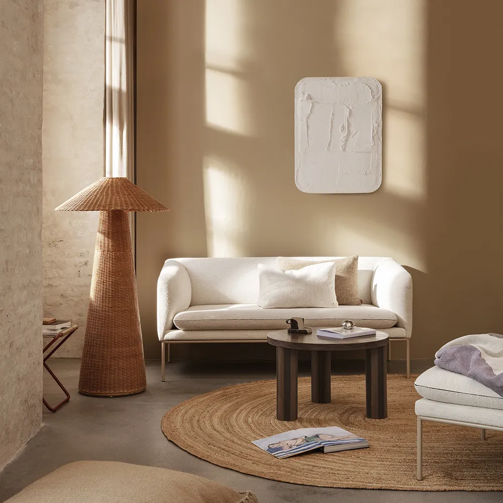 Post Coffee table Ø65 cm - Lines