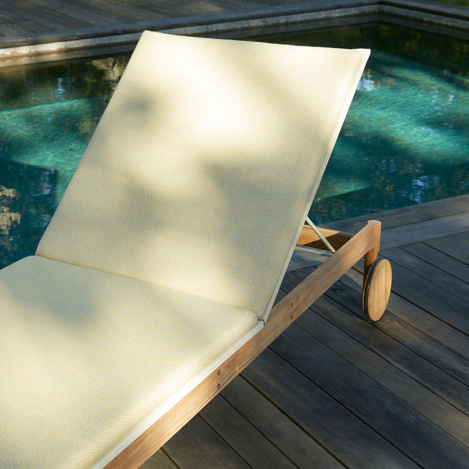 Pelago Sunbed Cushion Honey Yellow