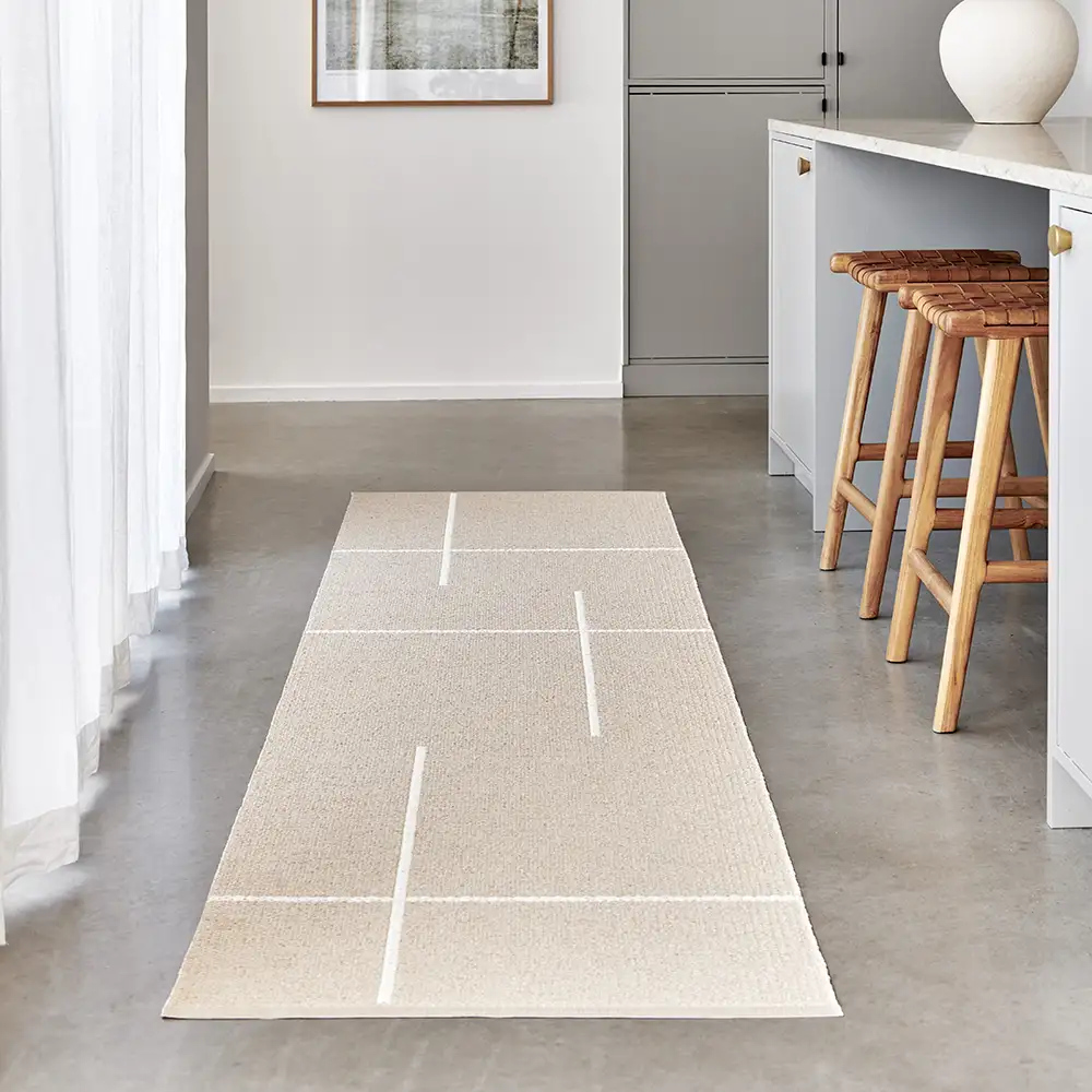 Fred Carpet 70x180 cm beige / vanilla