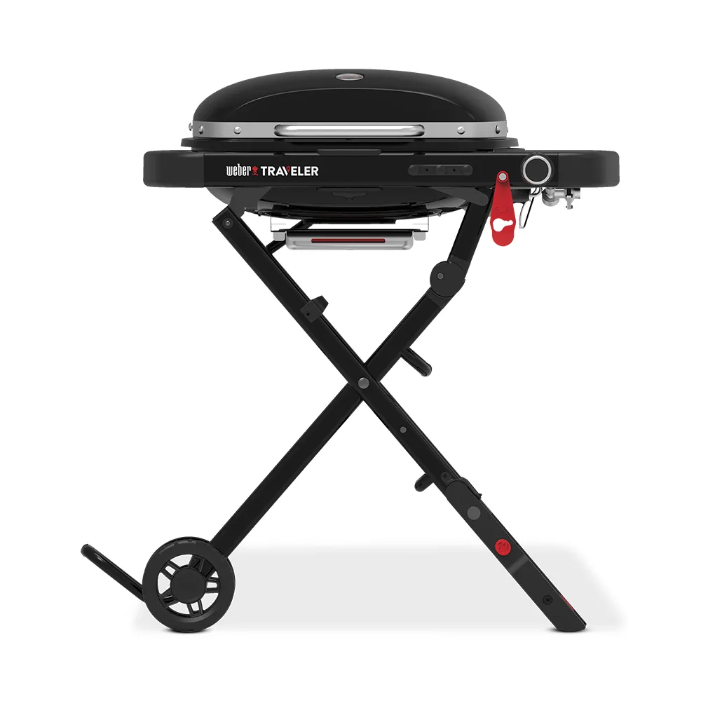Traveler Compact Gas Grill Black