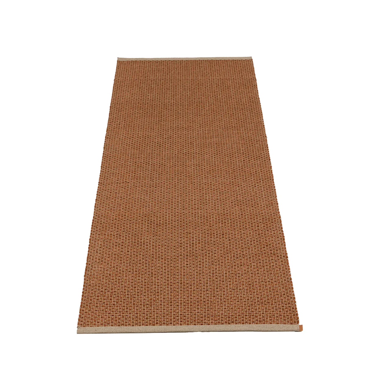 Washable Plastic Rug NILS Rust 70x300 cm