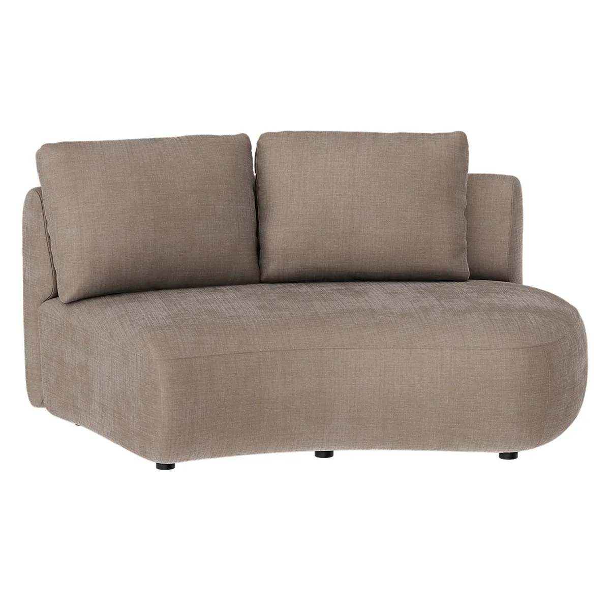 Dixon 2-seat section right Gabby taupe