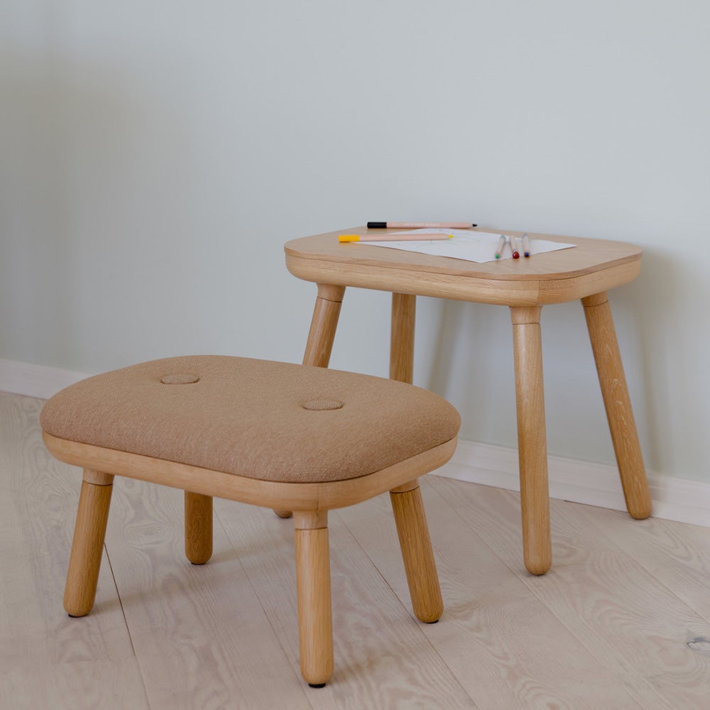 Paff Low Stool Oak/Sugar Brown