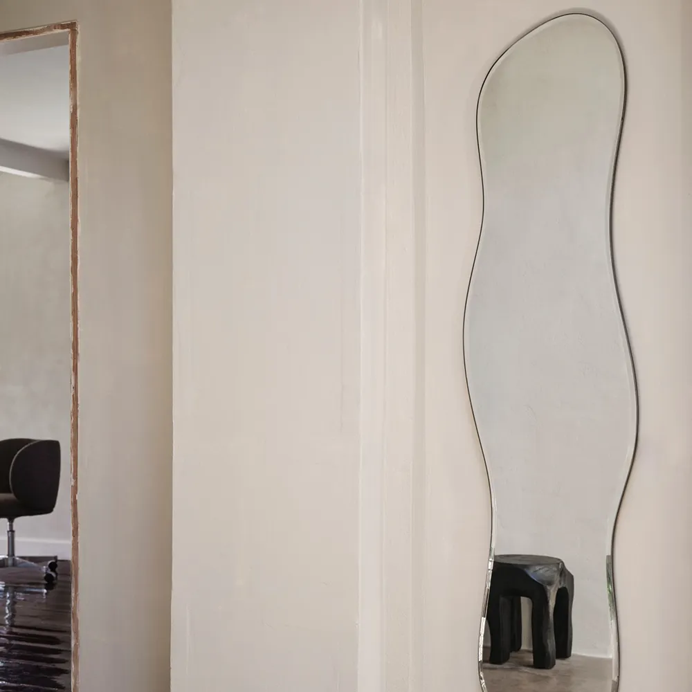 Pond Mirror 165x40 cm Brass