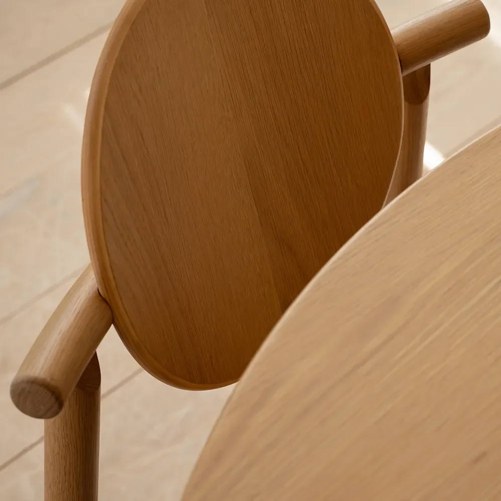 Dining Chair in Oak Heiko