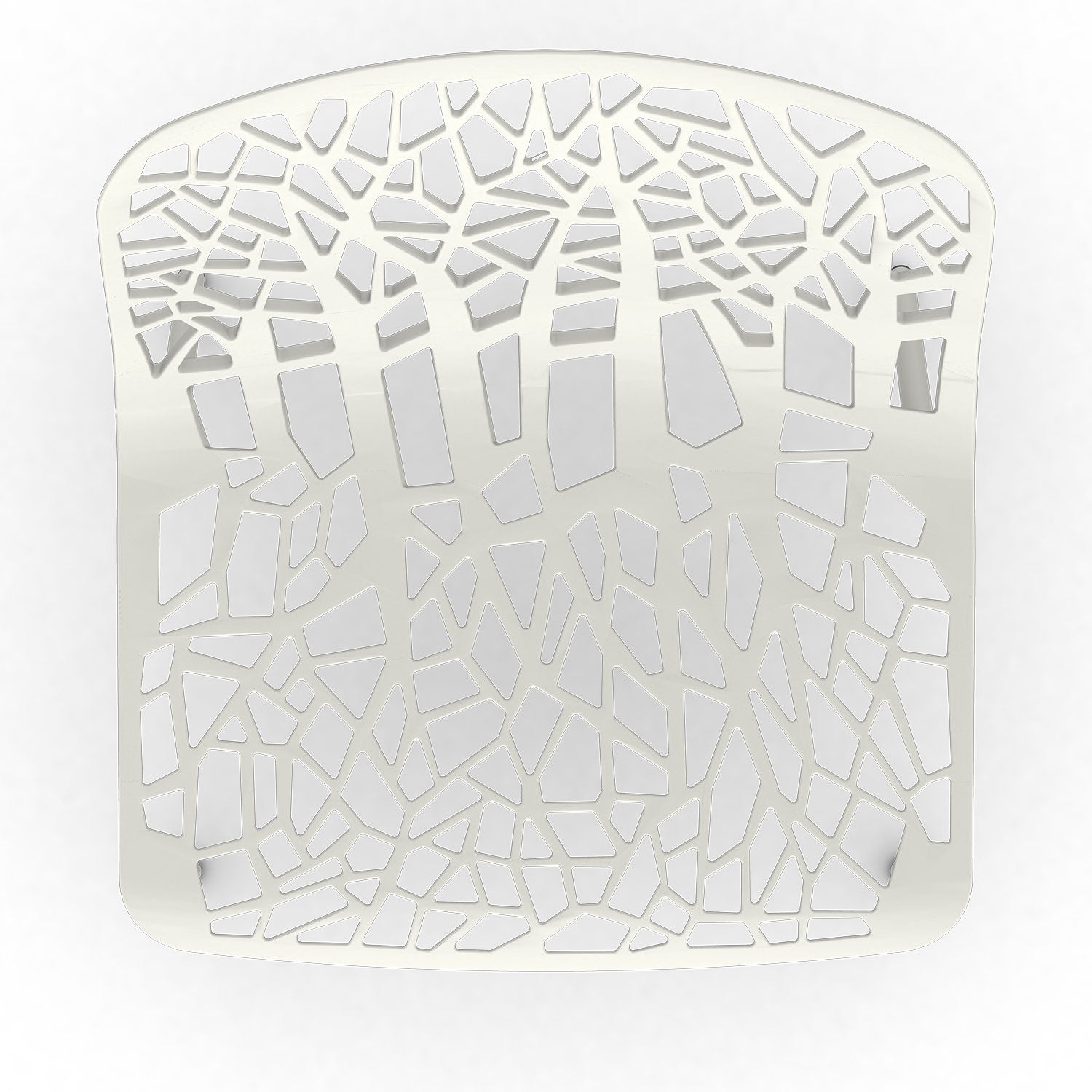 Forest lounge armchair White