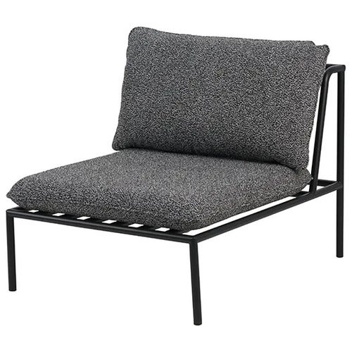 Collier Centre section Black / Teddy black