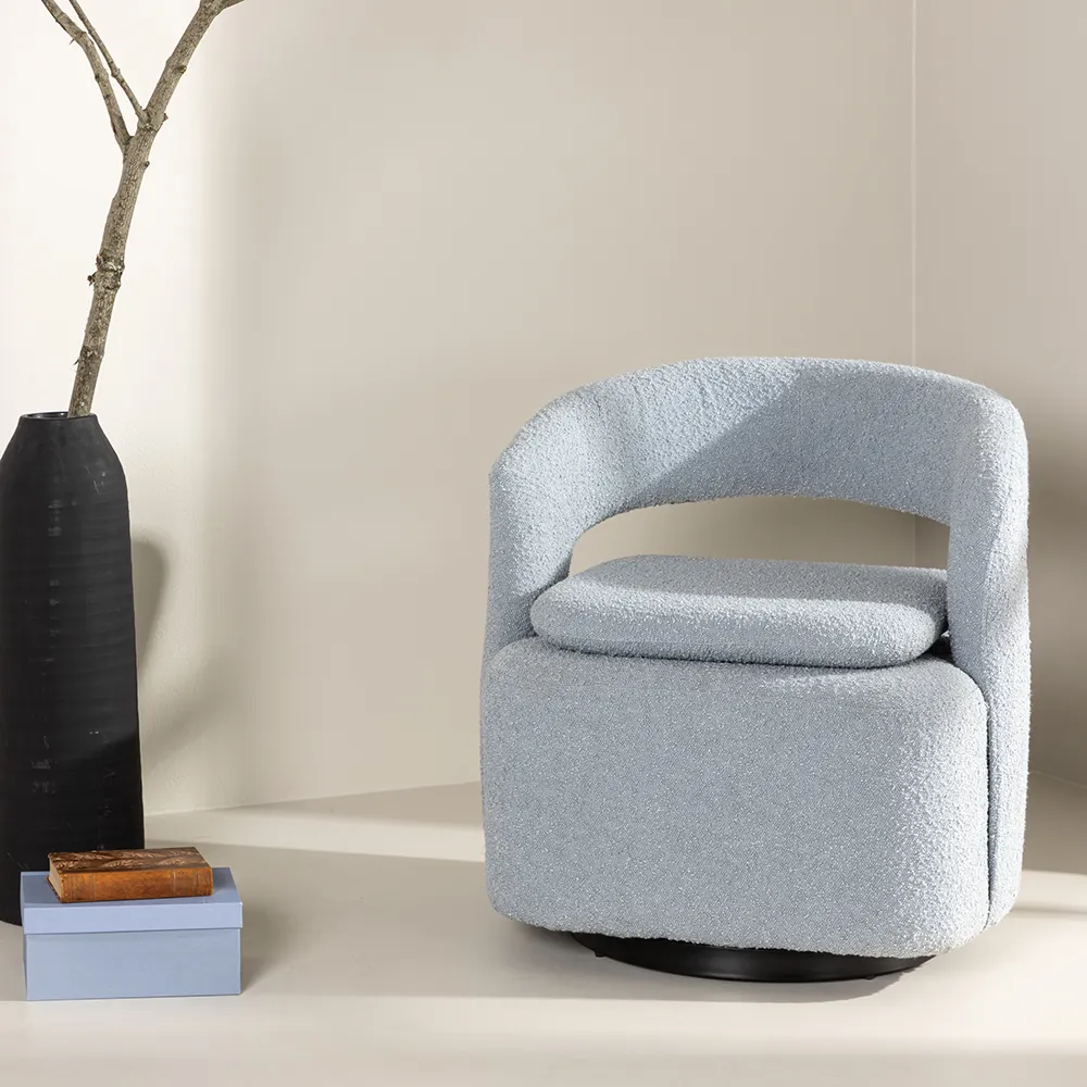 Laurel Armchair Light Blue