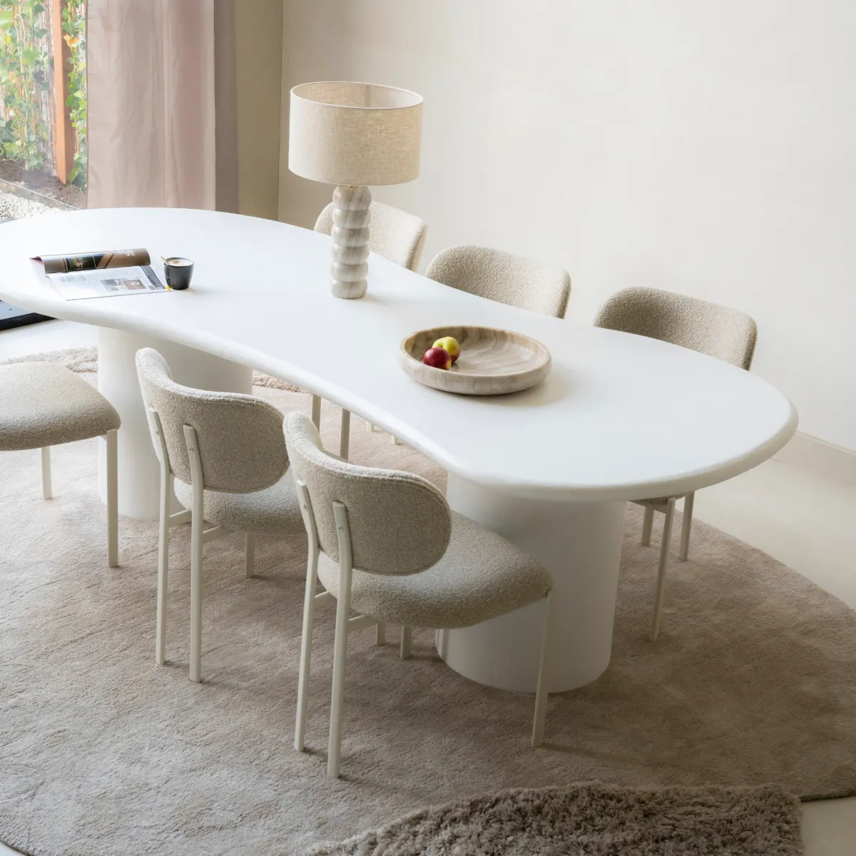 Rug Praia Beige 345x245 cm