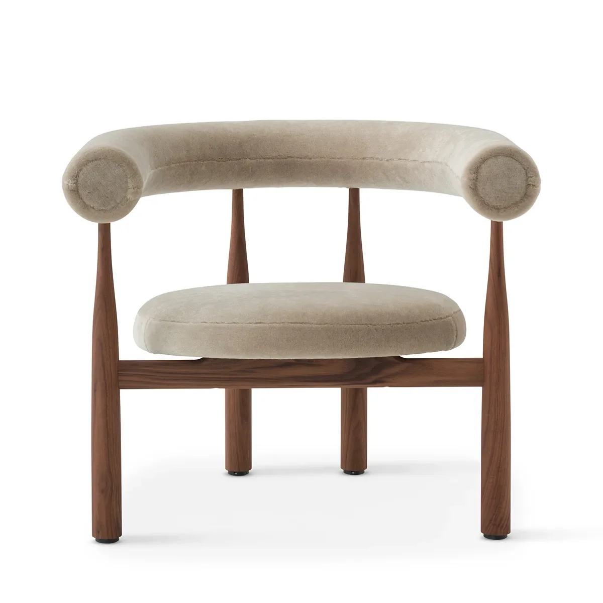 Armchair Bukowski Walnut Kirkby Rest 023