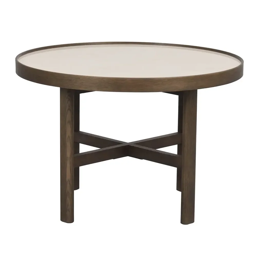 Marsden coffee table Ø60 cm ceramic/oak