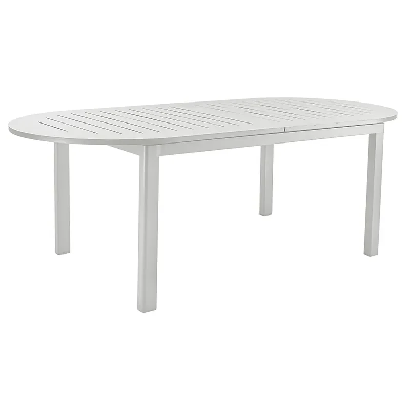 Lomma Elipse dining table Light grey