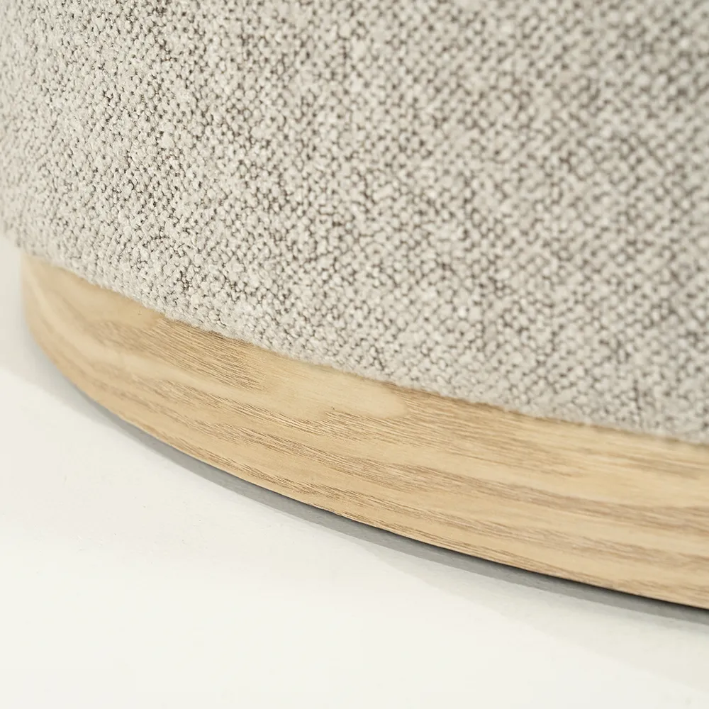 Pouf Avah Large Taupe