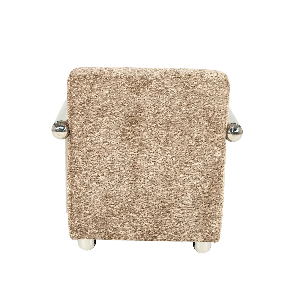 Armchair Chromette Taupe