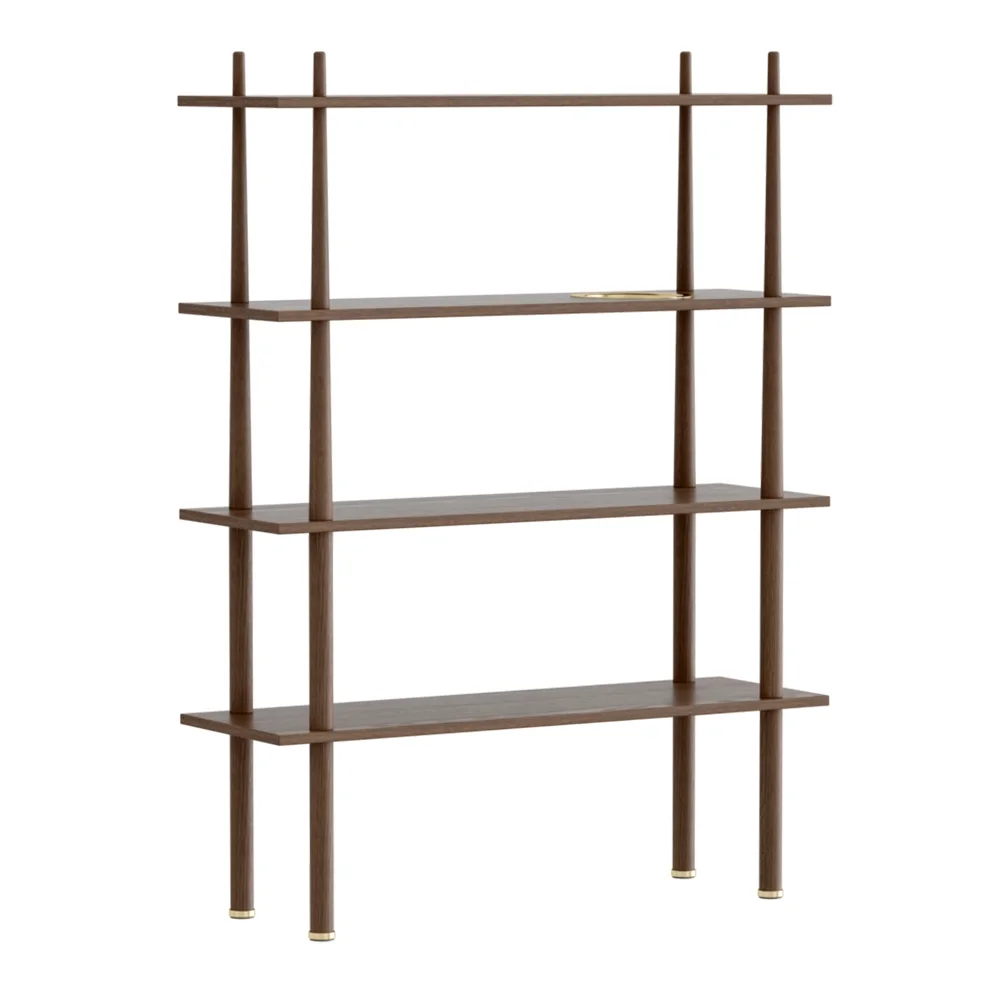  Stories Bookcase Dark Oak