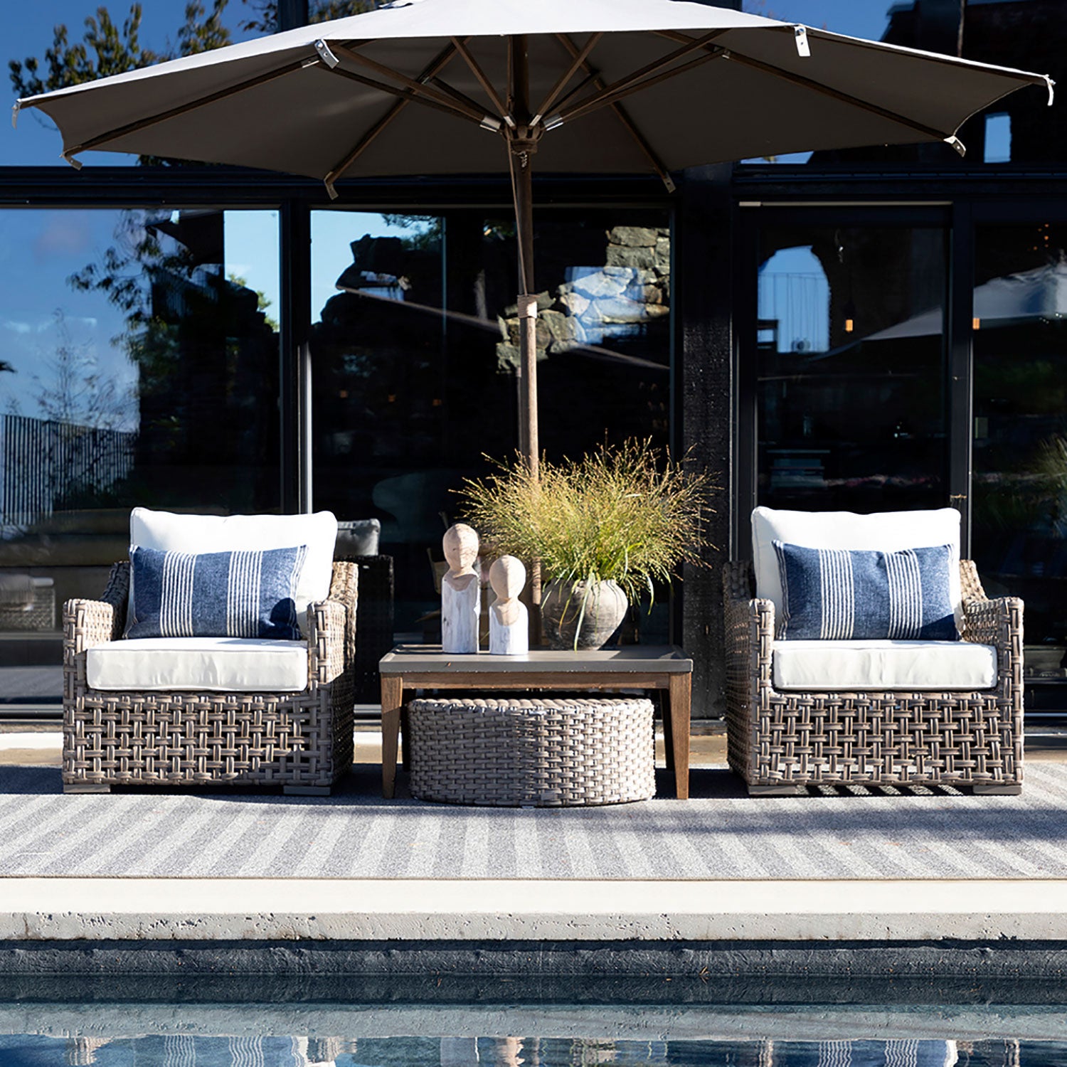 San Remo rattan armchair