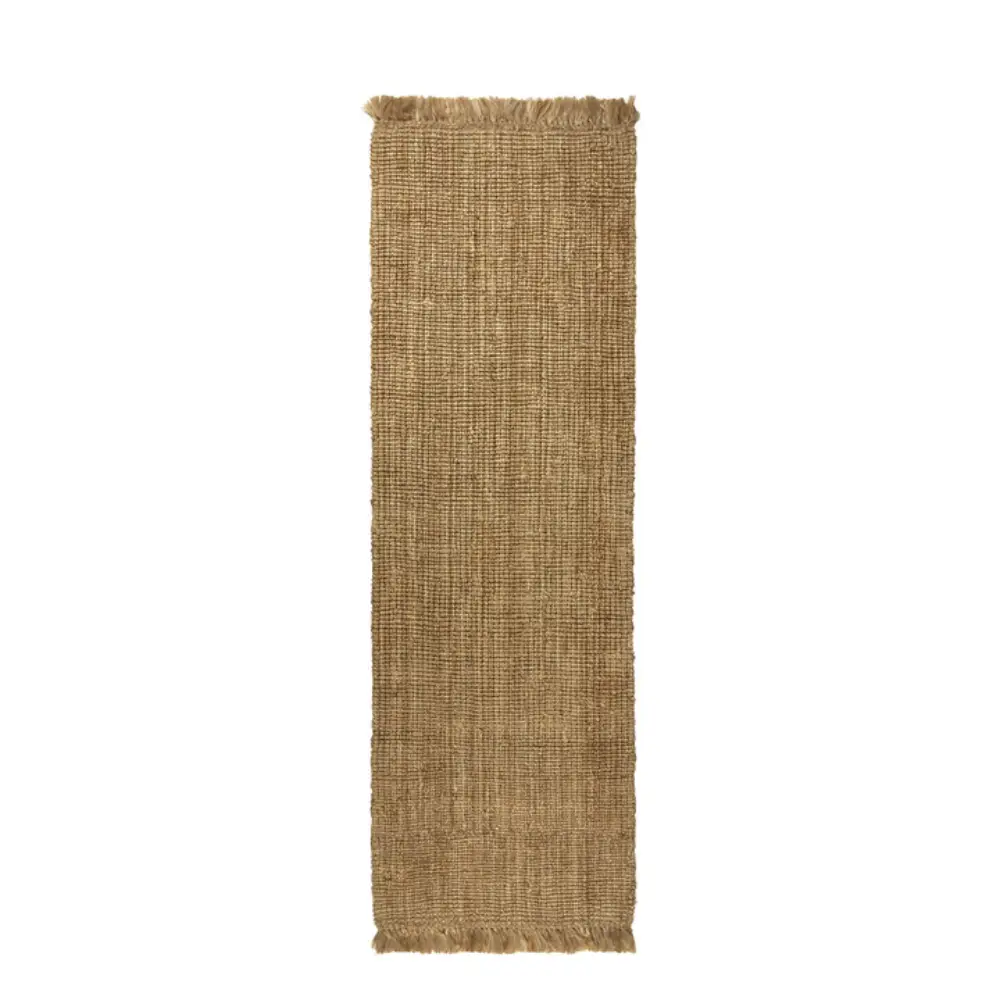 Handwoven Jute Rug 80x250 cm