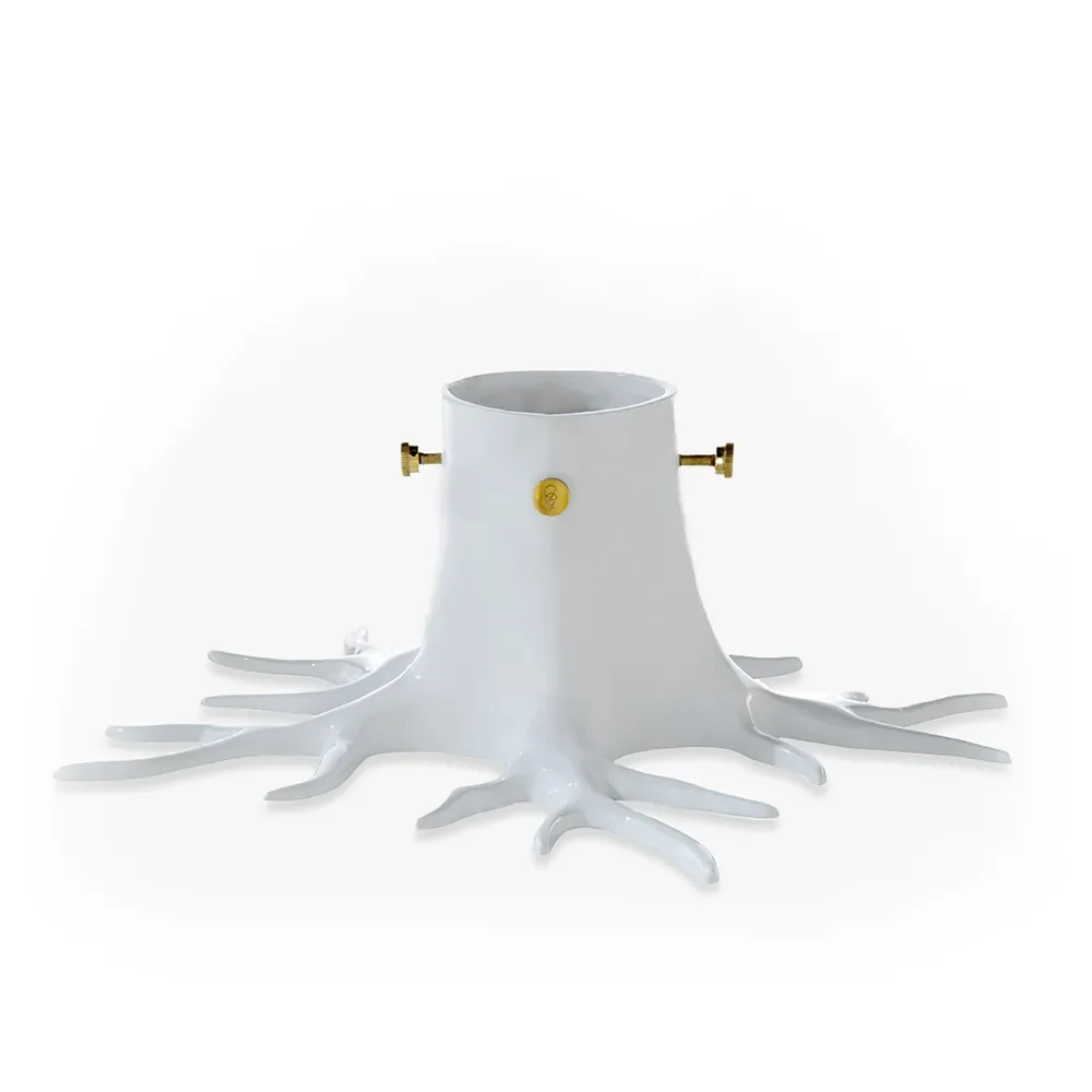 Christmas tree base Cream white